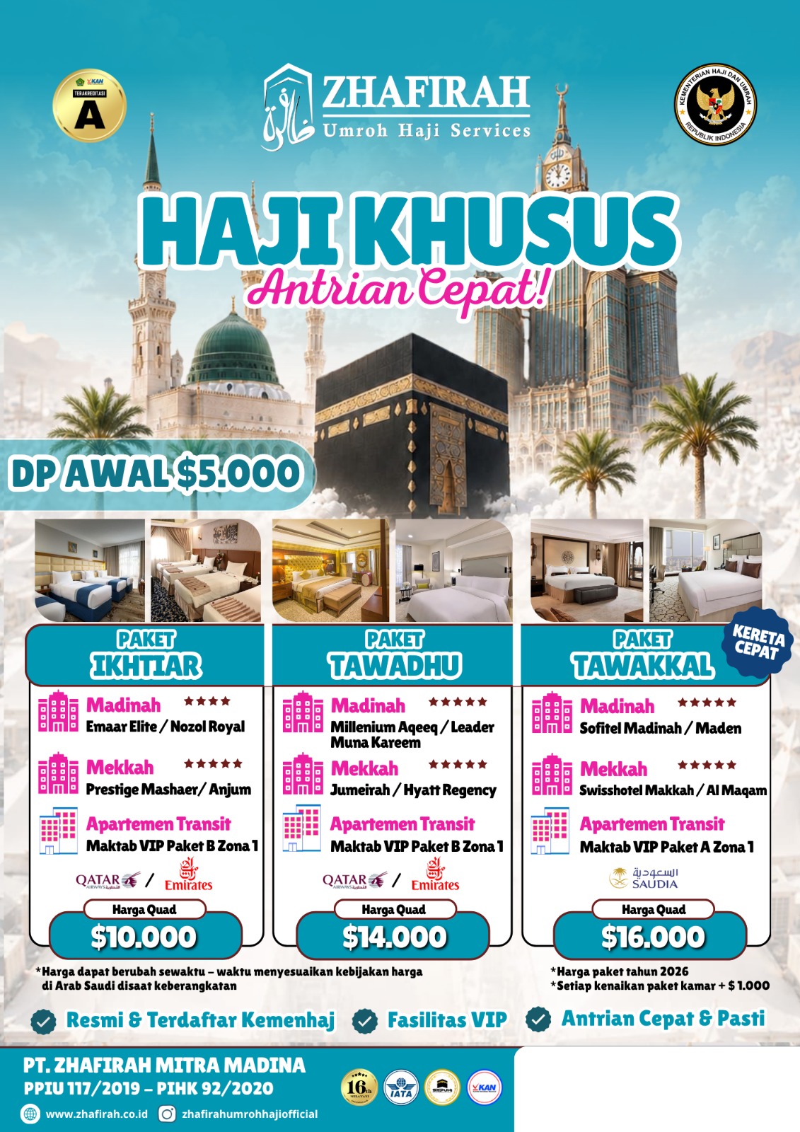 Haji Khusus Antrian Cepat